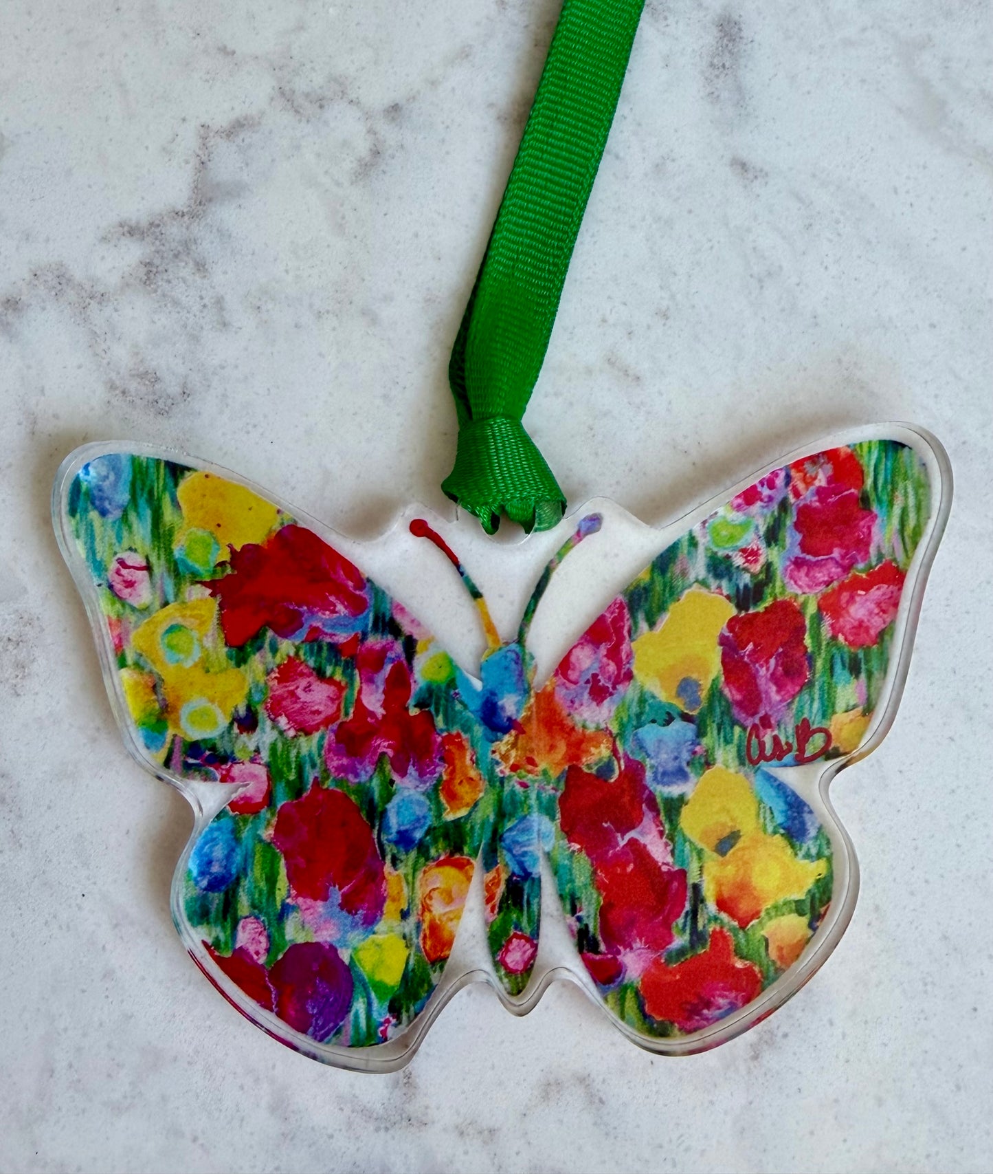 ORNAMENT "Garden Party" Butterfly ornament