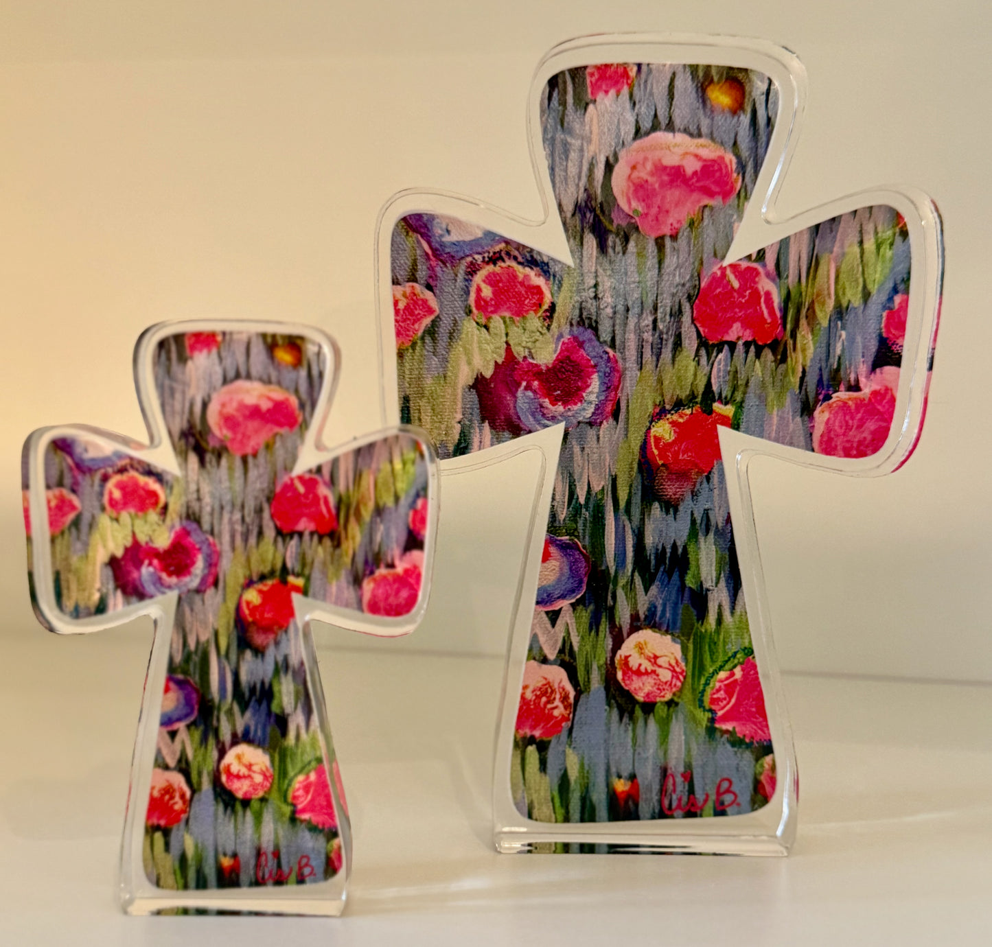 "Darling" 4" acrylic cross