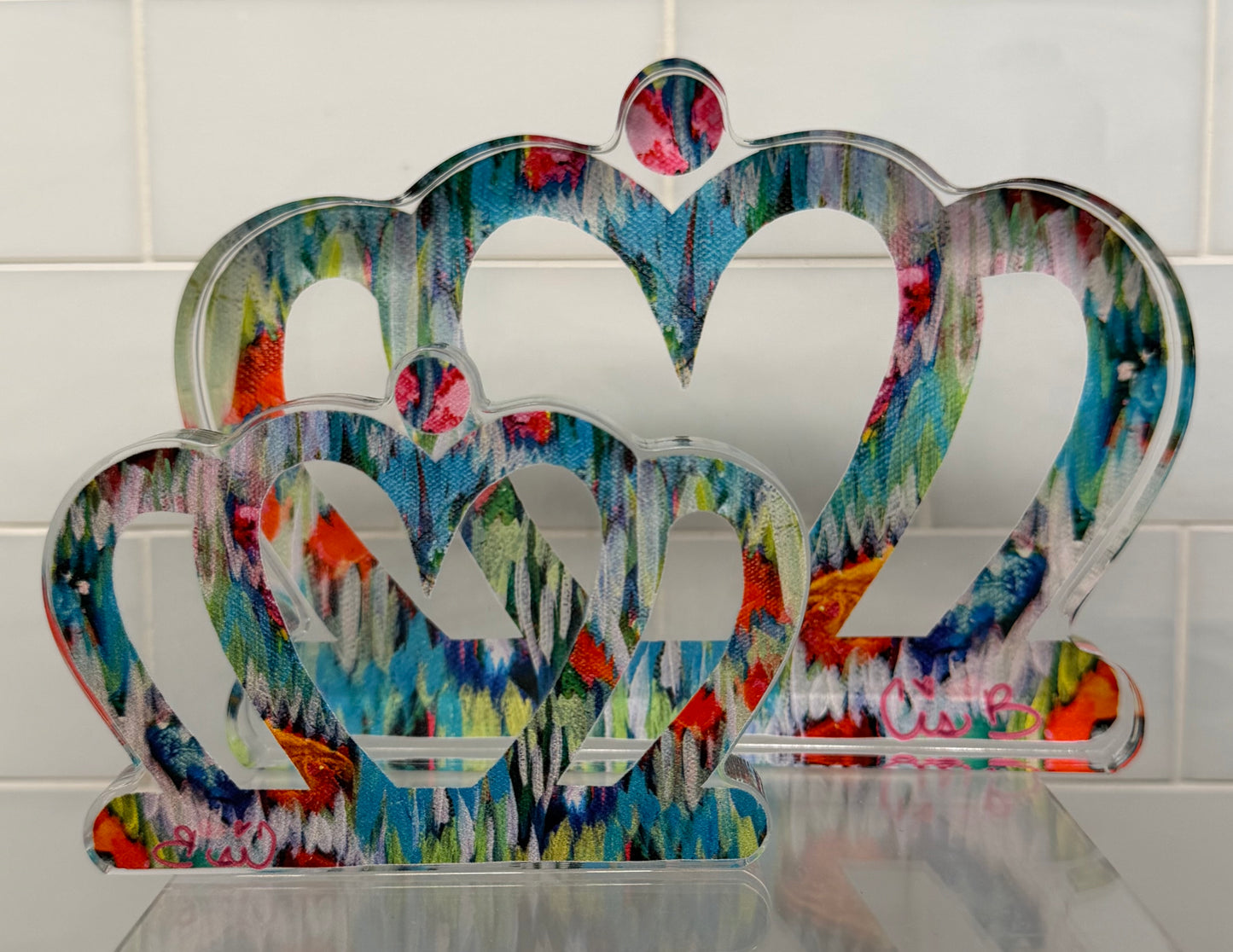 "Granville QC Crown" 4" Acrylic Cut Out