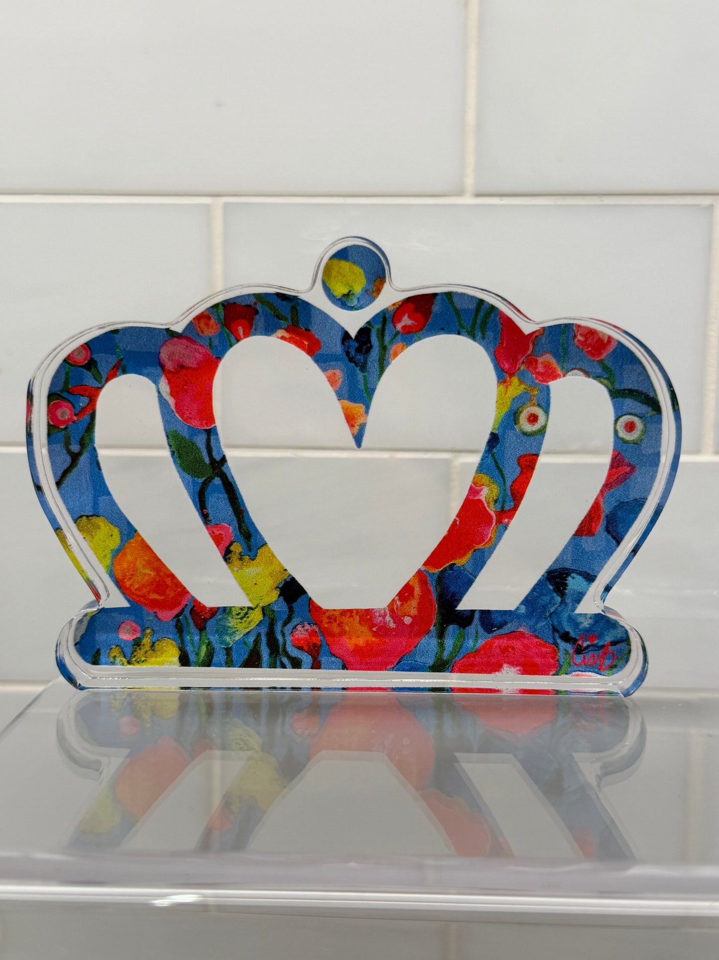 "Granville QC Crown" 4" Acrylic Cut Out