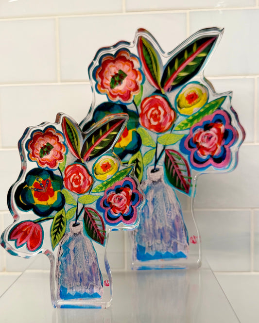 "Floral Bouquet" 6" Acrylic Cut Out