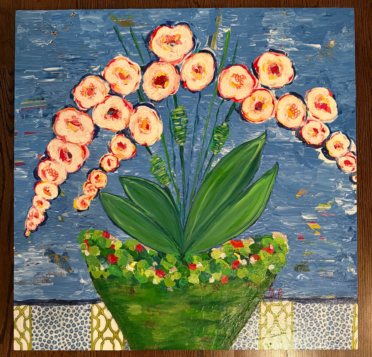 "Savannah" Orchid Painting