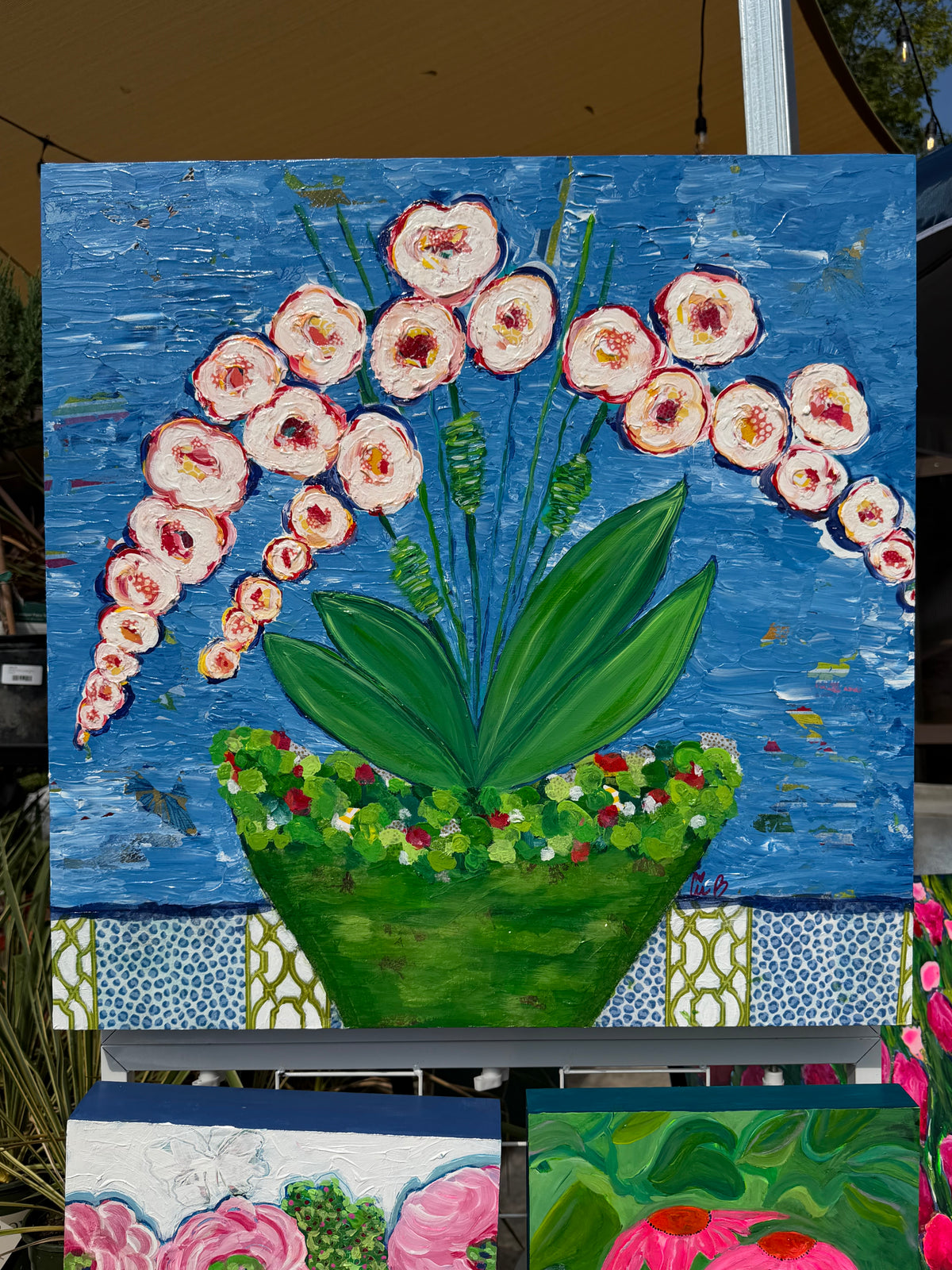 "Savannah" Orchid Painting