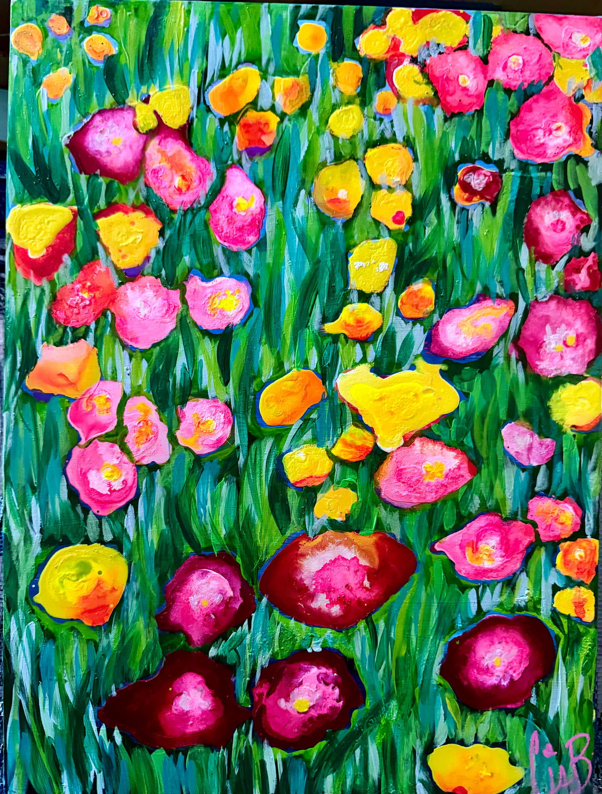 "Daisy Vale" Painting
