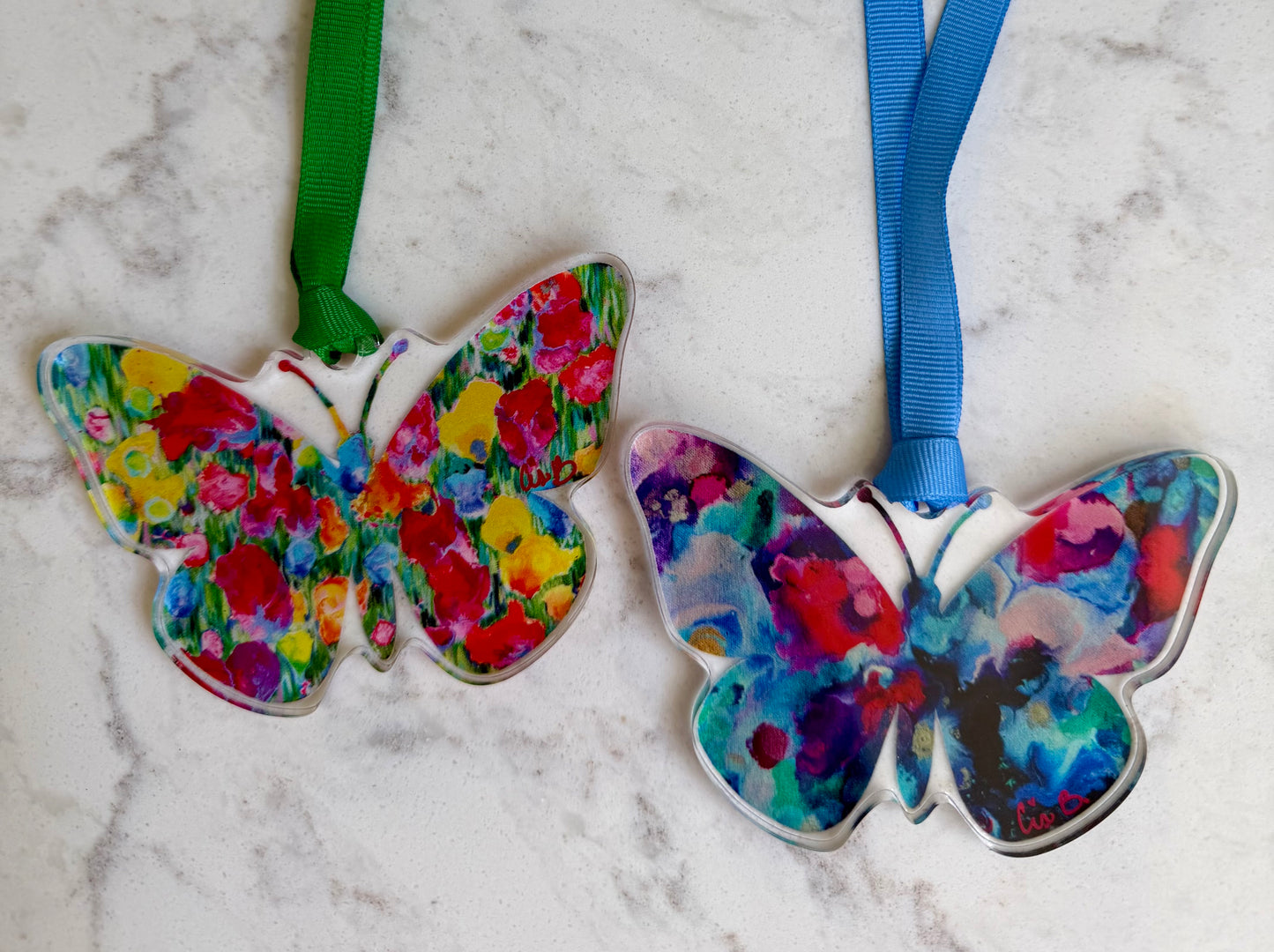 ORNAMENT "Garden Party" Butterfly ornament