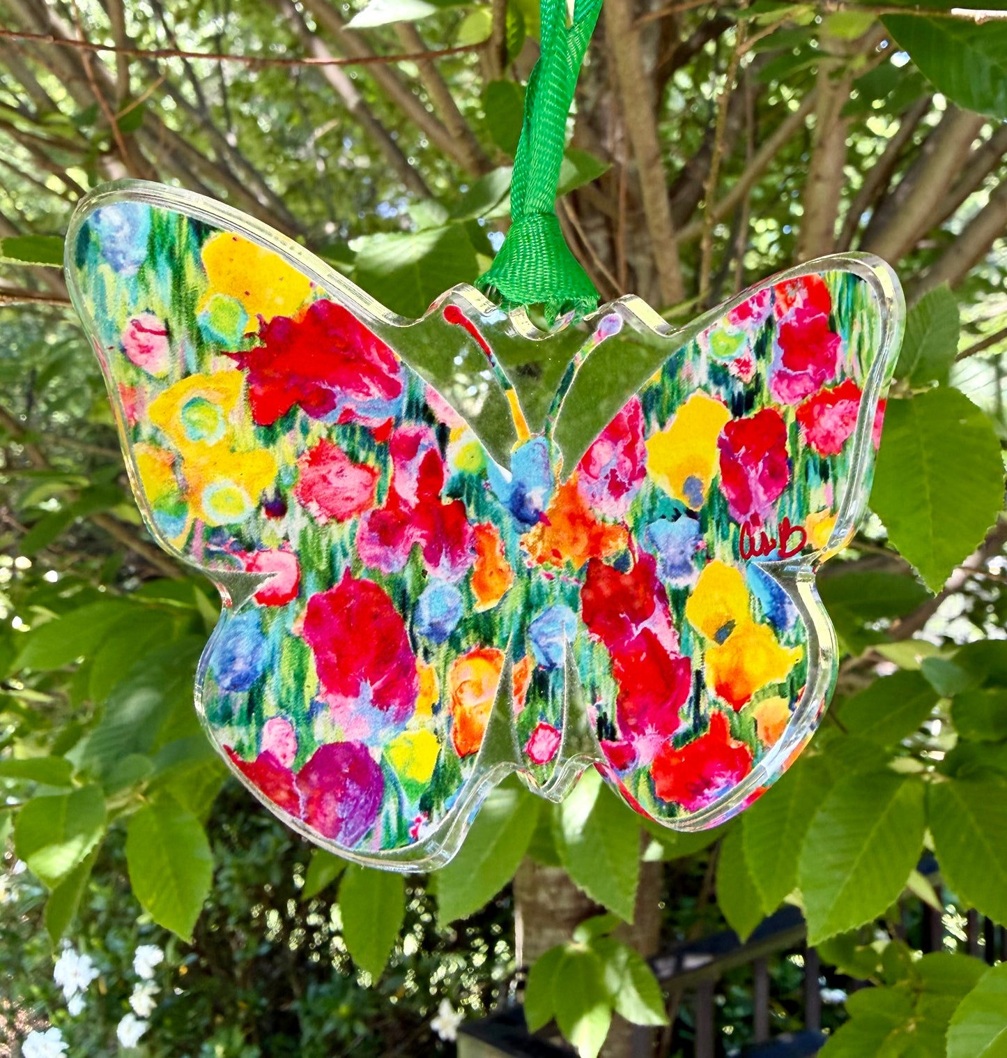 ORNAMENT "Garden Party" Butterfly ornament