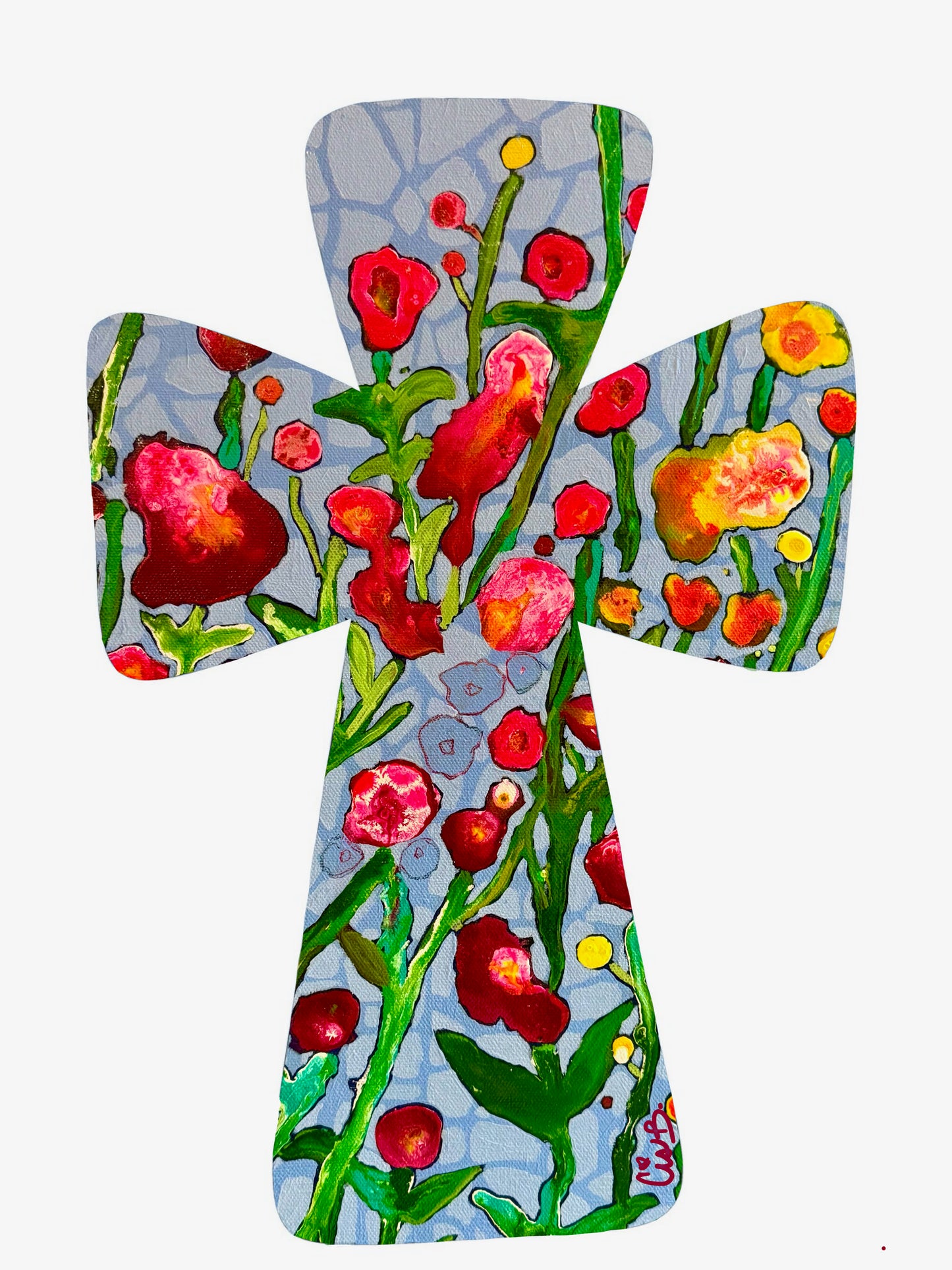 "New Dawn" Acrylic Cross 6"