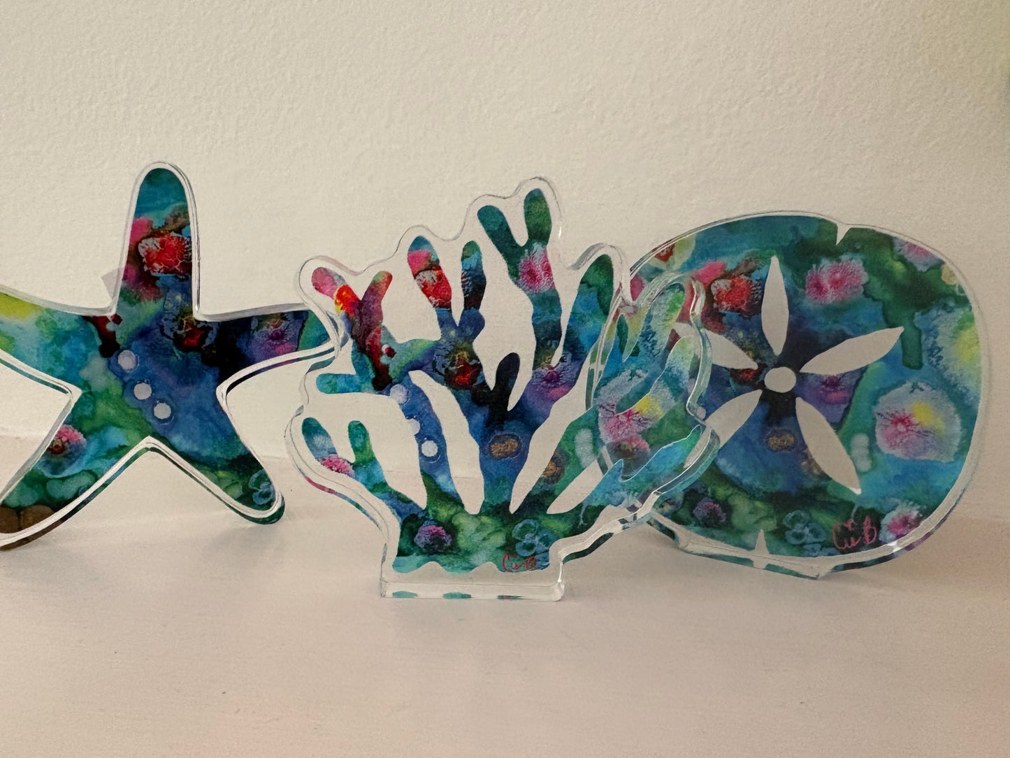 4" Starfish Acrylic featuring my "Venus" painting