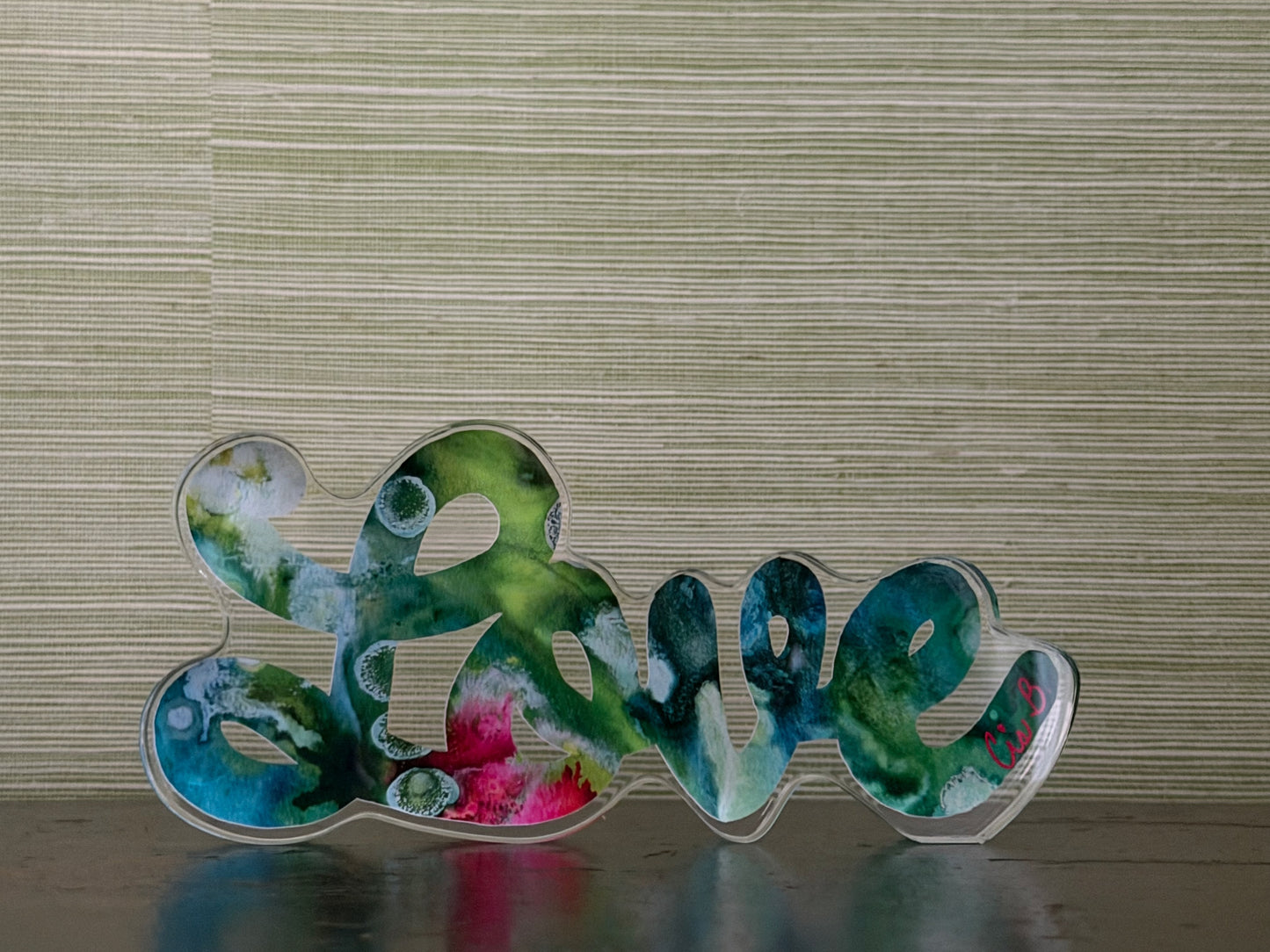 Coming Soon...Acrylic LOVE "Lapis Lazuli" 6"