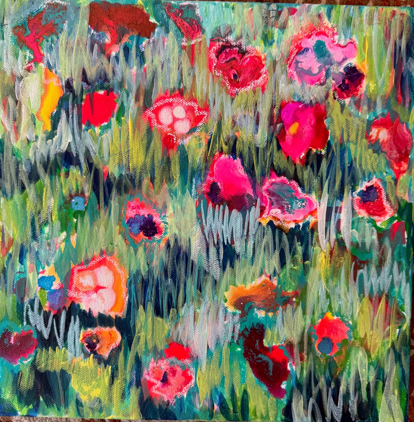 Acrylic Heart "Red Hot" 6"