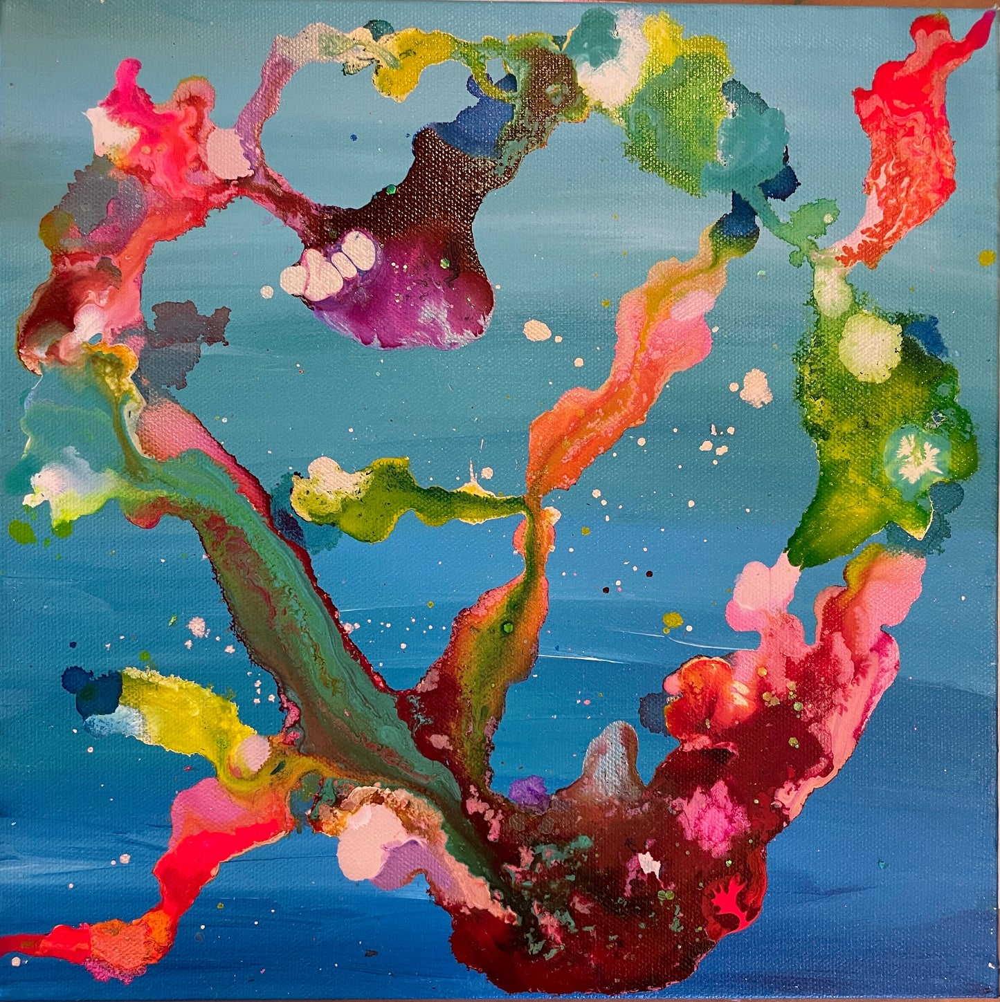 Coming Soon.... Acrylic Heart "Reef" 6"