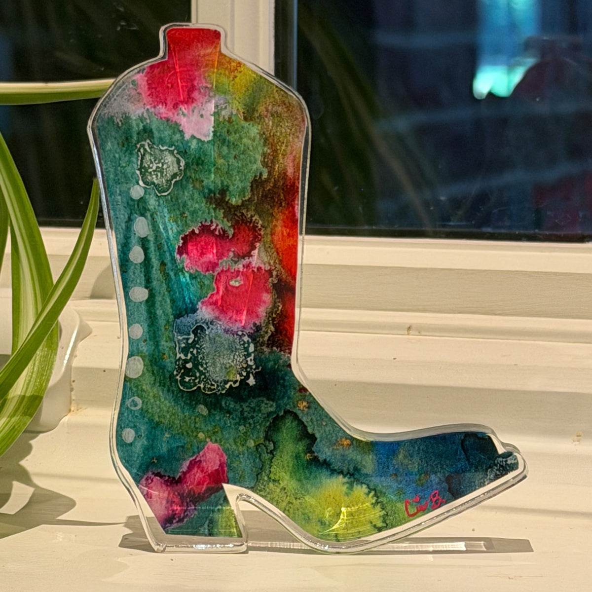 Woodstock Boot in 4" acrylic