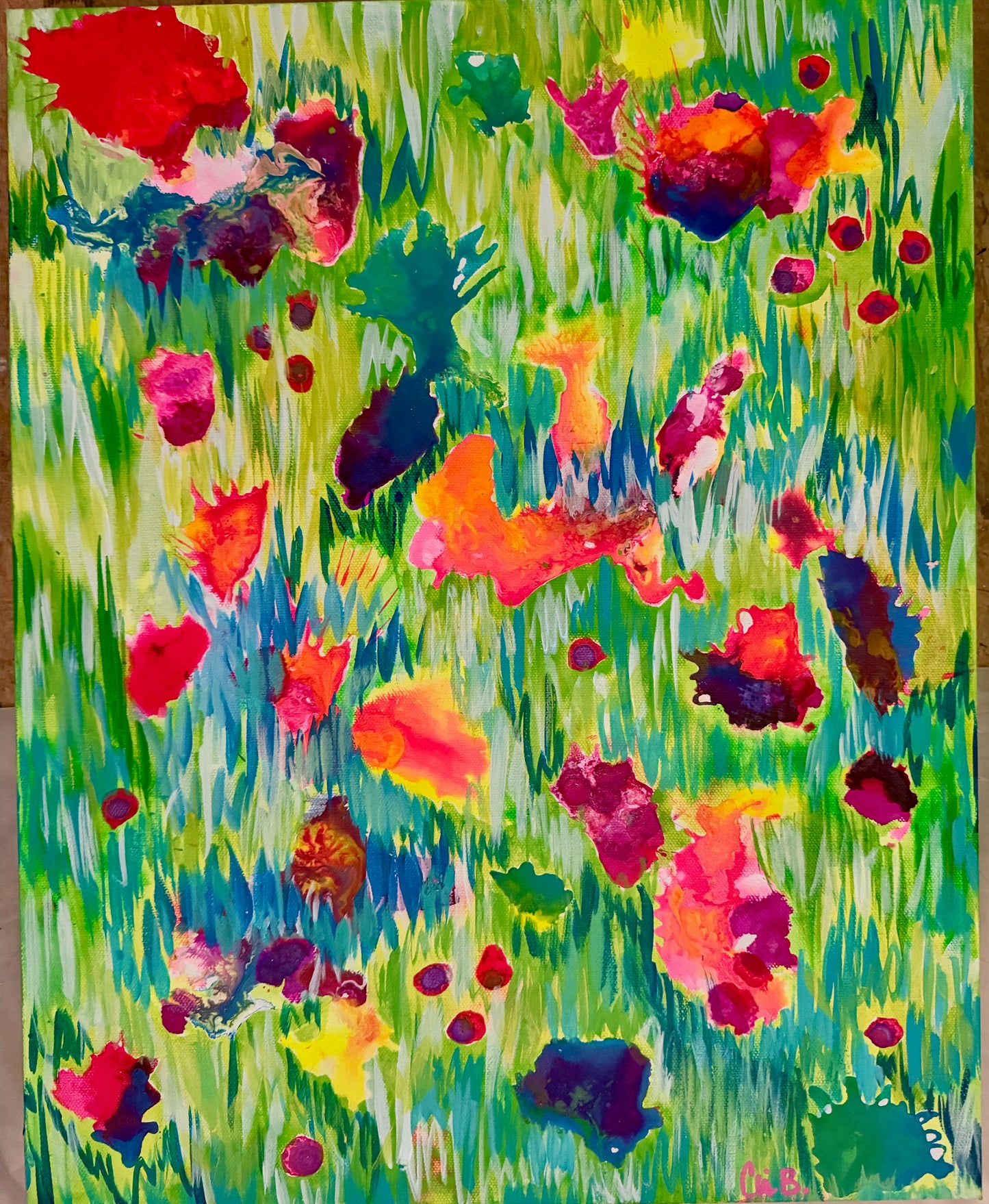 Coming Soon..."Tropicana" Acrylic Cross 6"